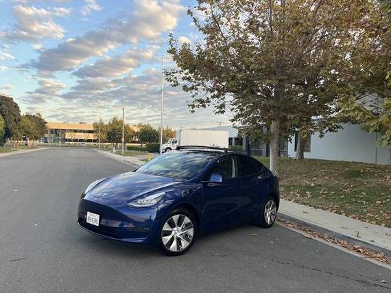 TESLA MODEL Y 2020 5YJYGDEE9LF011983 image